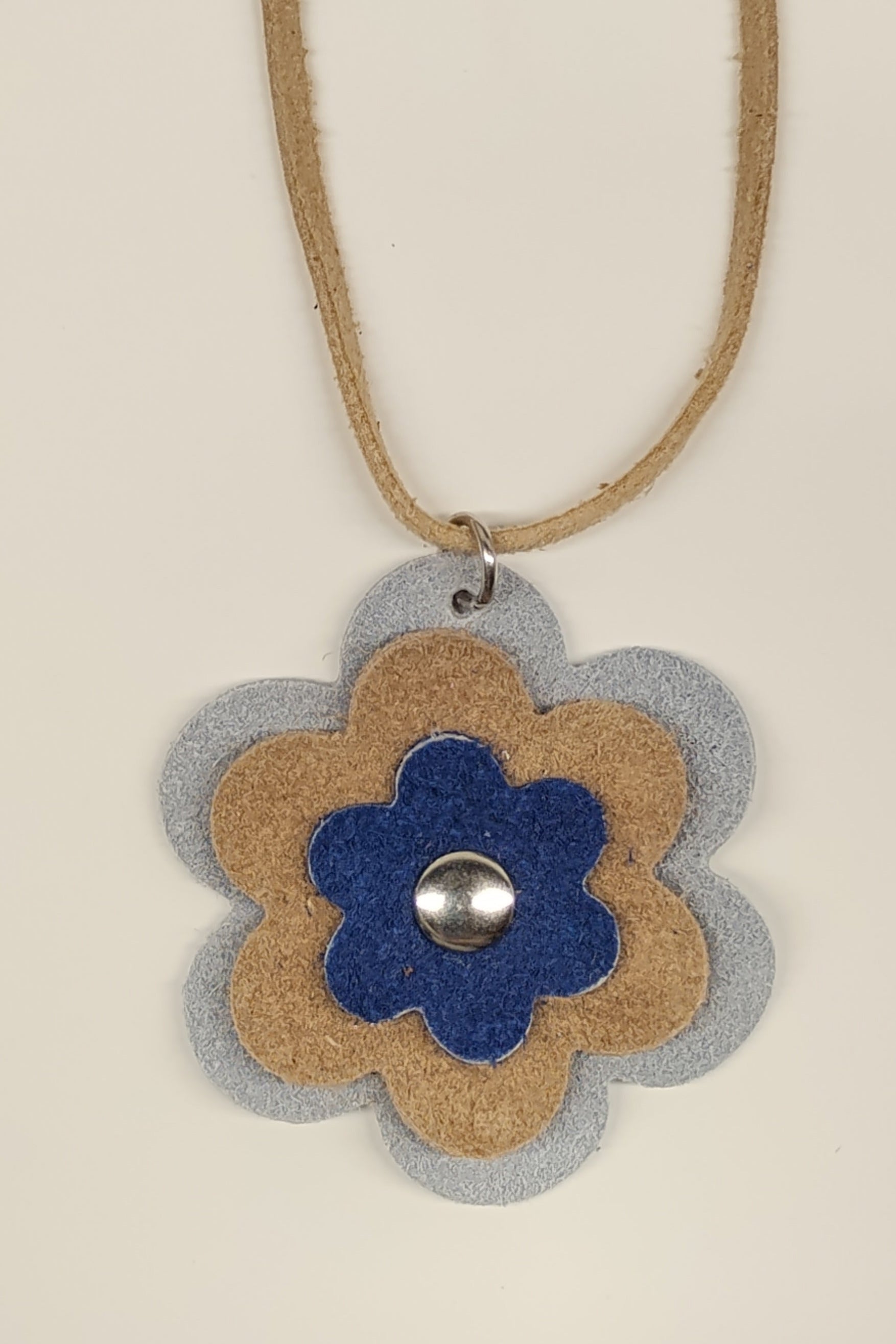 Collier fleur Azur