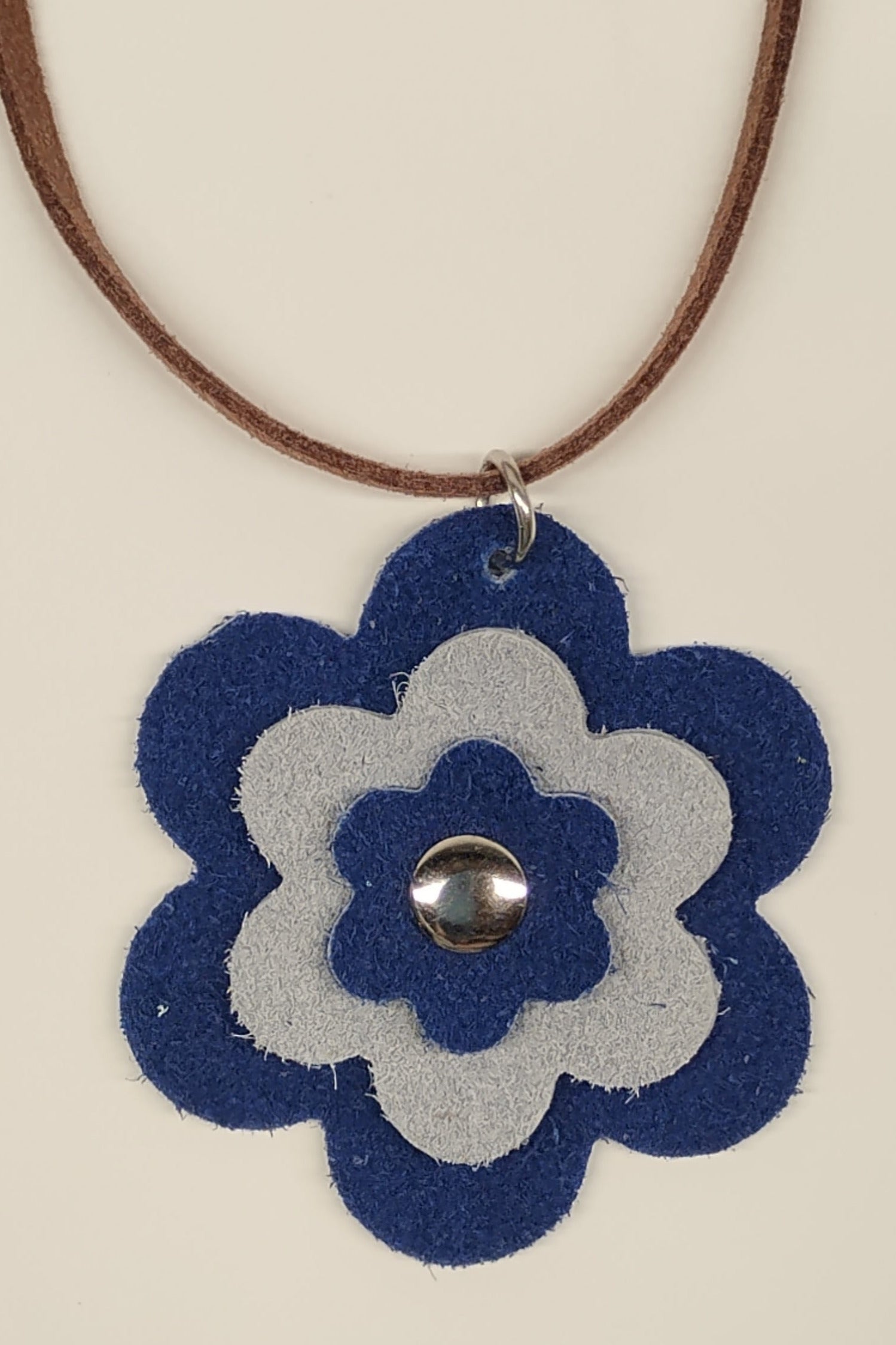 Collier fleur Azur