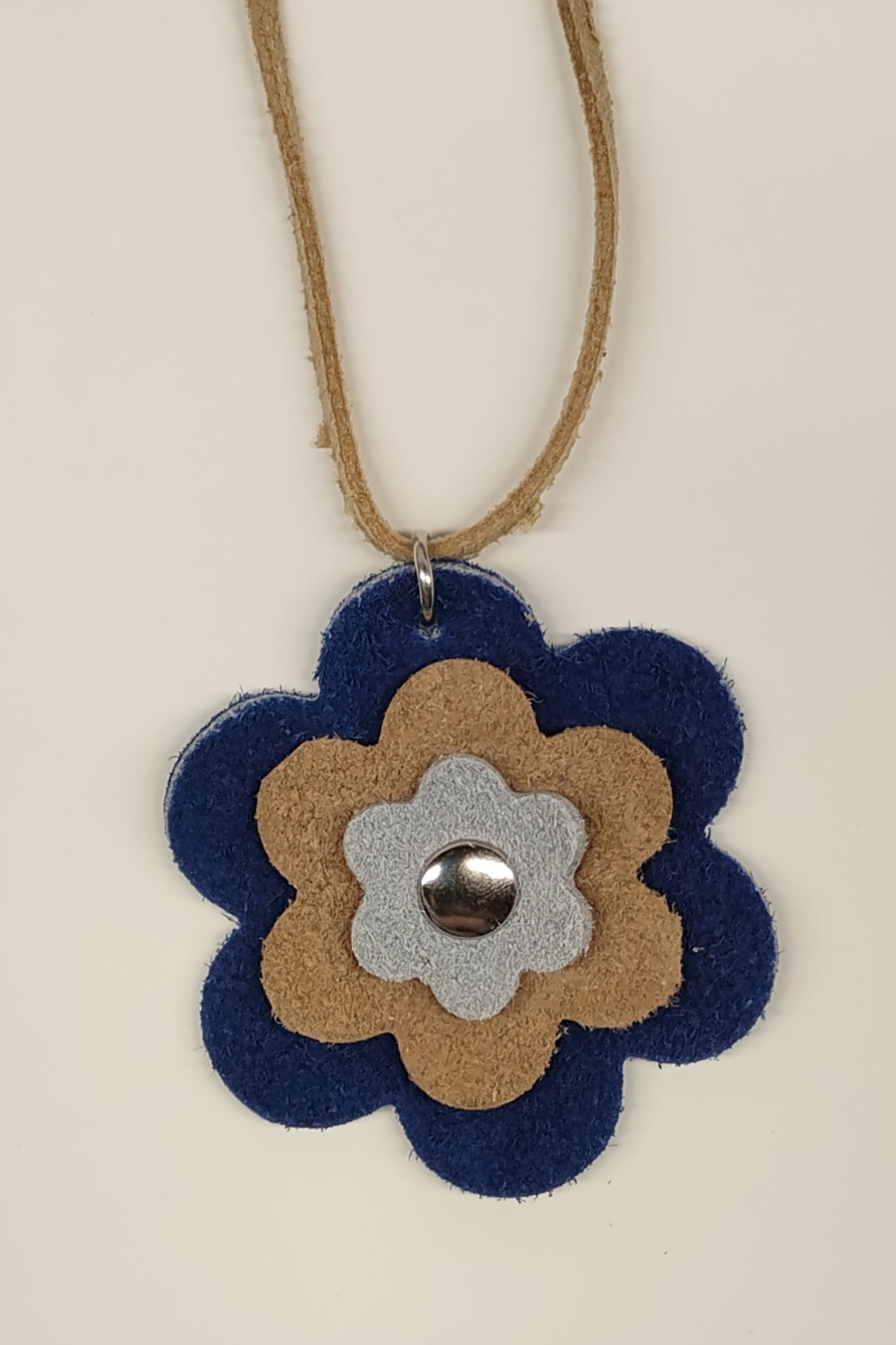 Collier fleur Azur