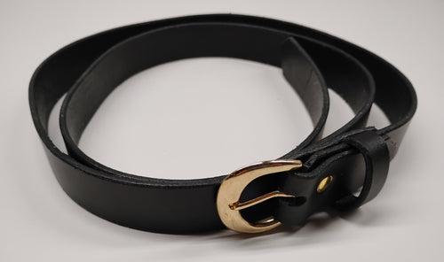 Ceinture noir 2.5cm