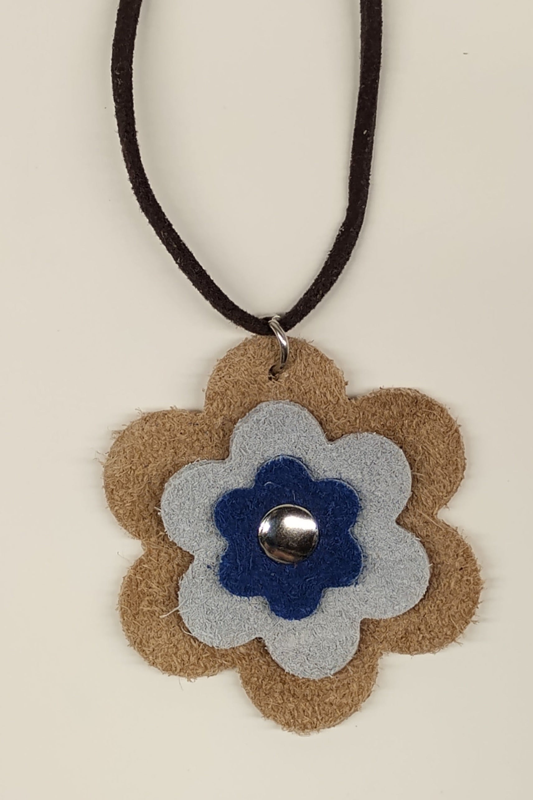 Collier fleur Azur