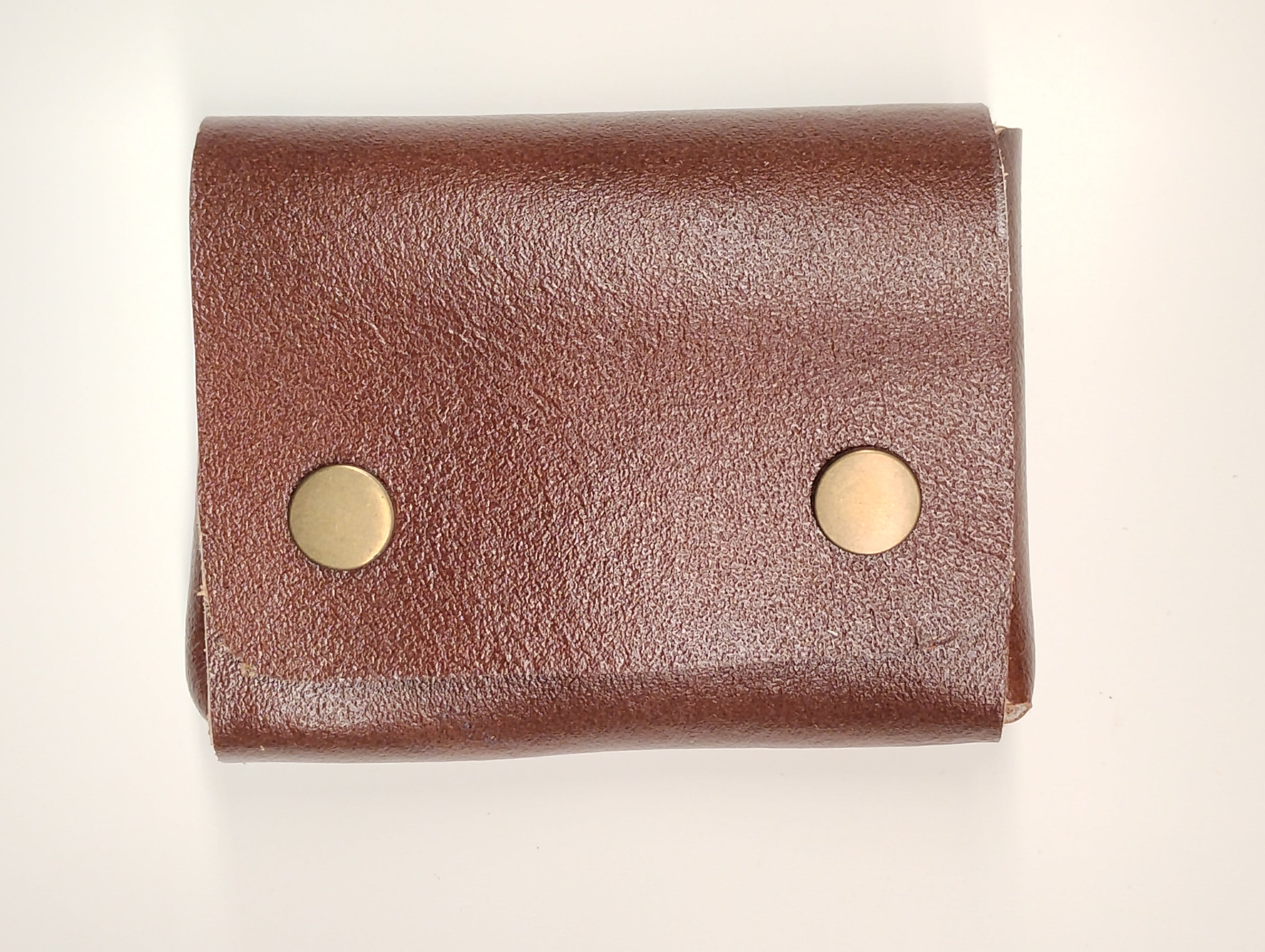 Étui en cuir pour jeu de cartes