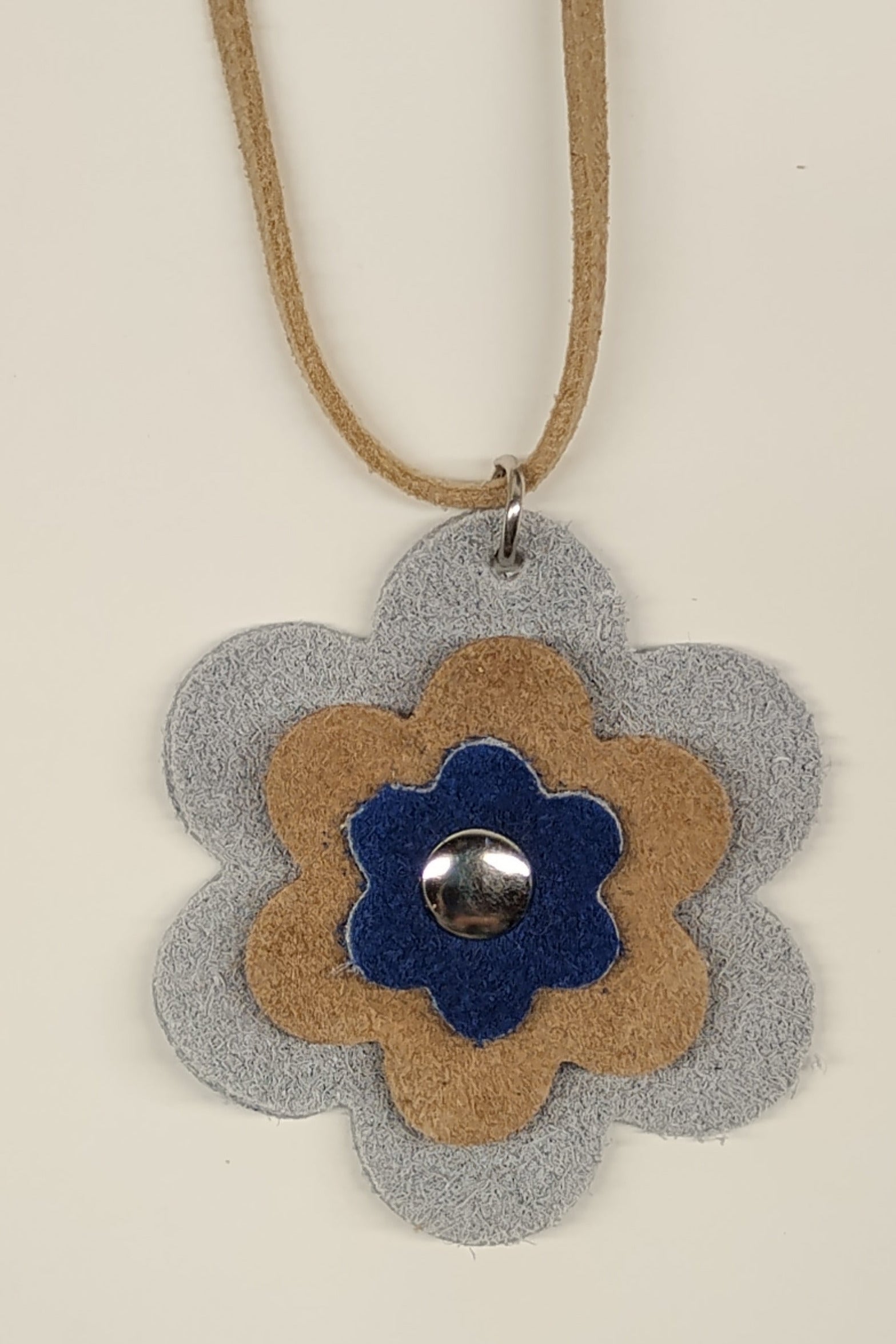 Collier fleur Azur