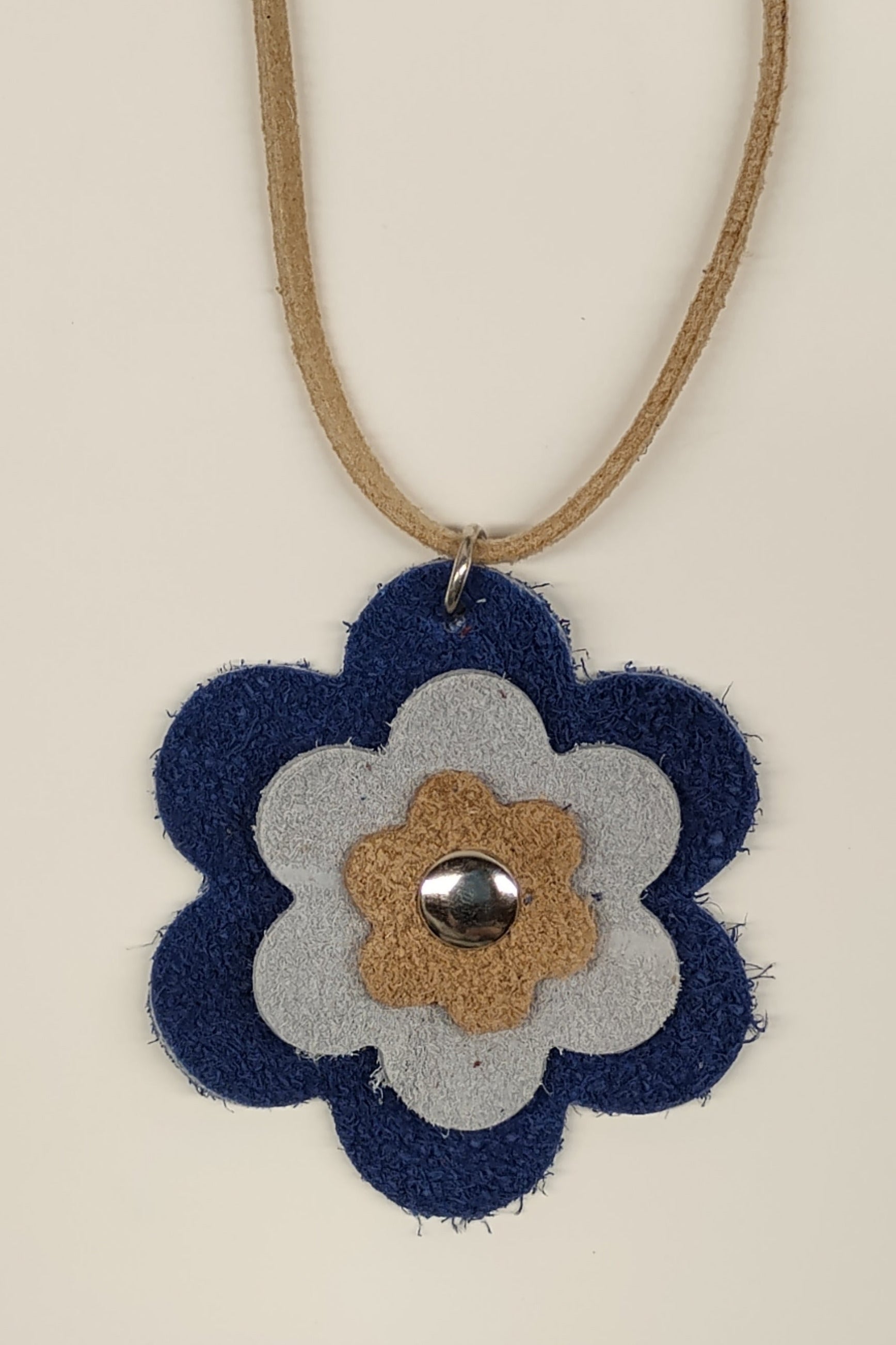 Collier fleur Azur