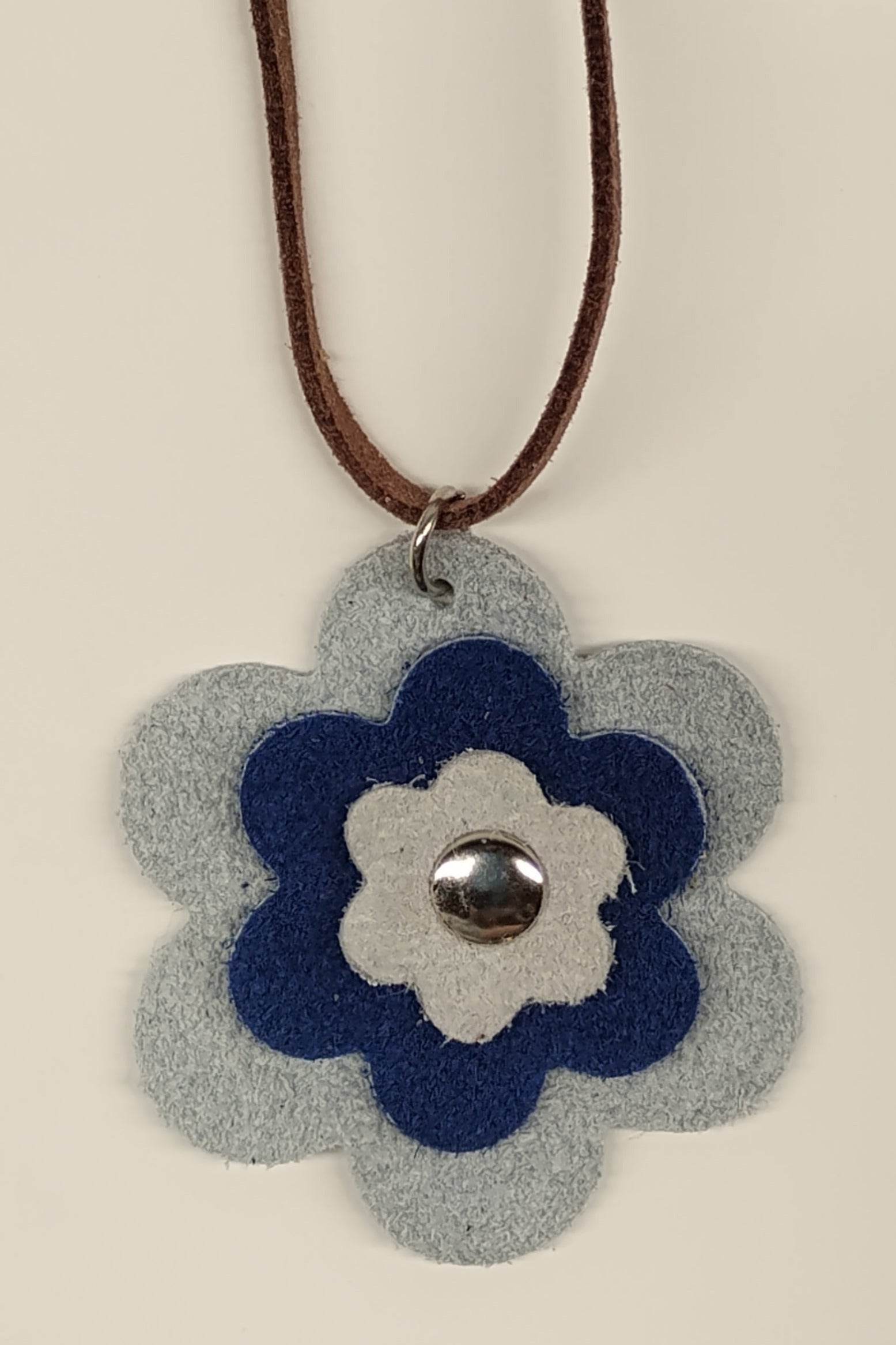 Collier fleur Azur